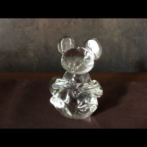 Glass teddy bear
